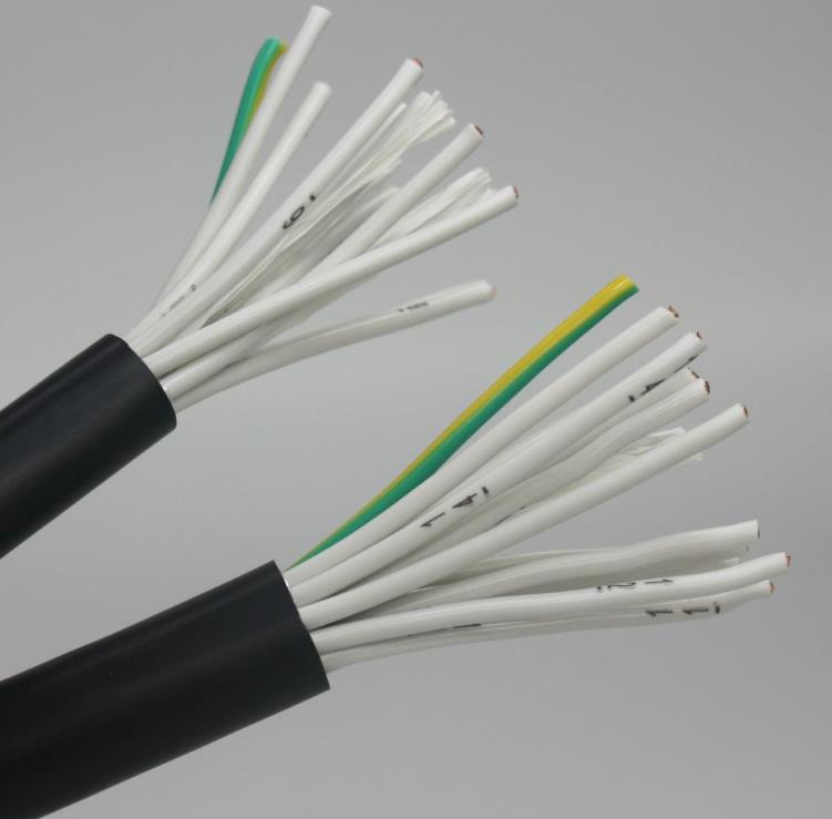 JKFLEX-100 SY加強(qiáng)型PVC護(hù)套鋼網(wǎng)編織屏蔽柔性控制電纜